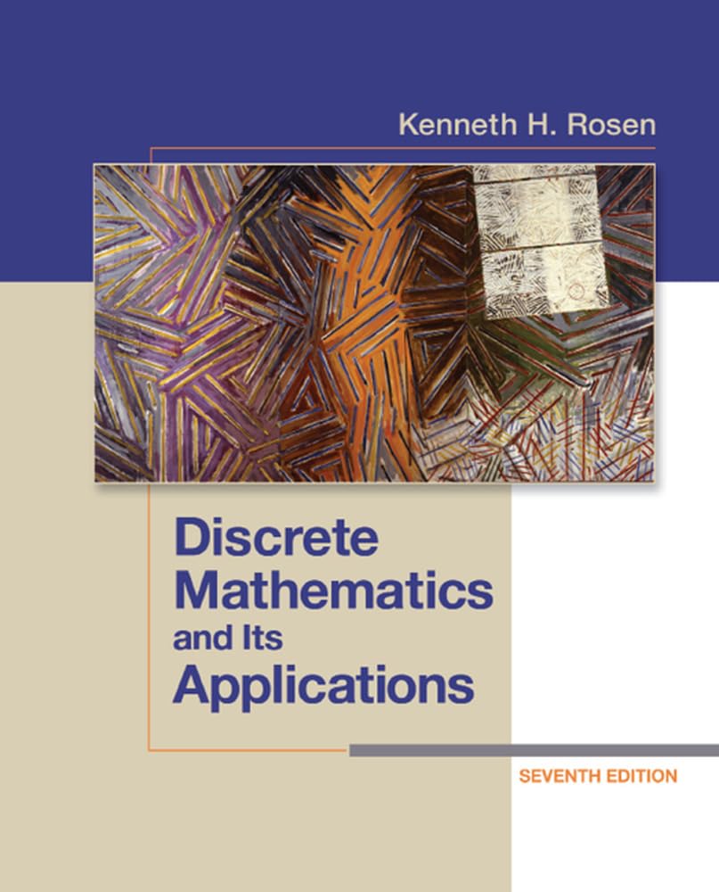 Discrete Mathematics and Its Applications Seventh Edition,Used