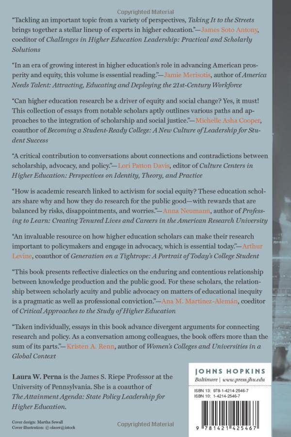 Taking It to the Streets: The Role of Scholarship in Advocacy and Advocacy in Scholarship,Used