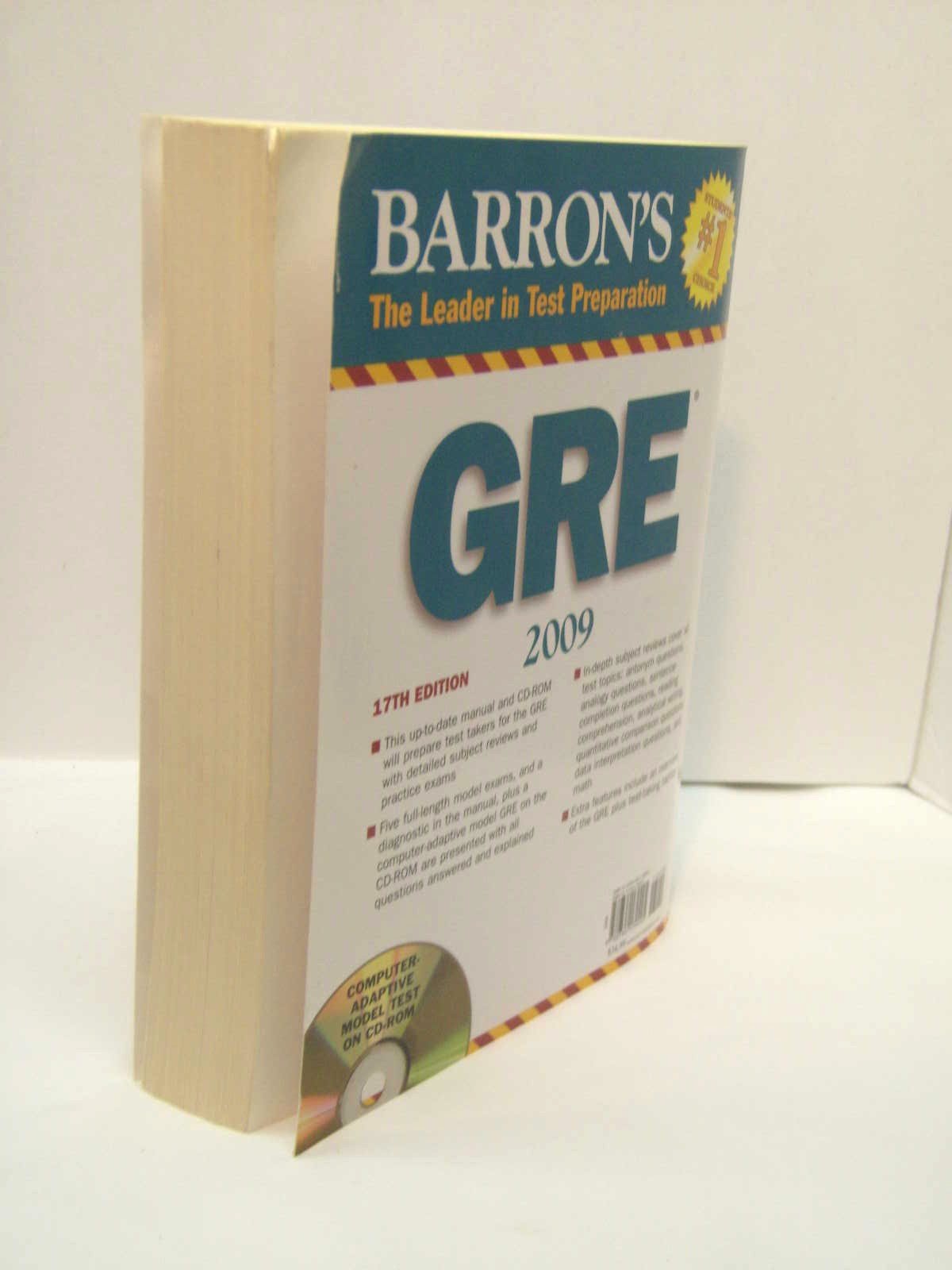 Barron's GRE: Graduate Record Examination,Used