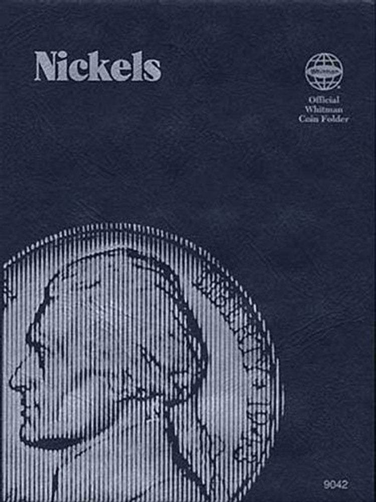Coin Folders Nickels: Plain (Official Whitman Coin Folder),New