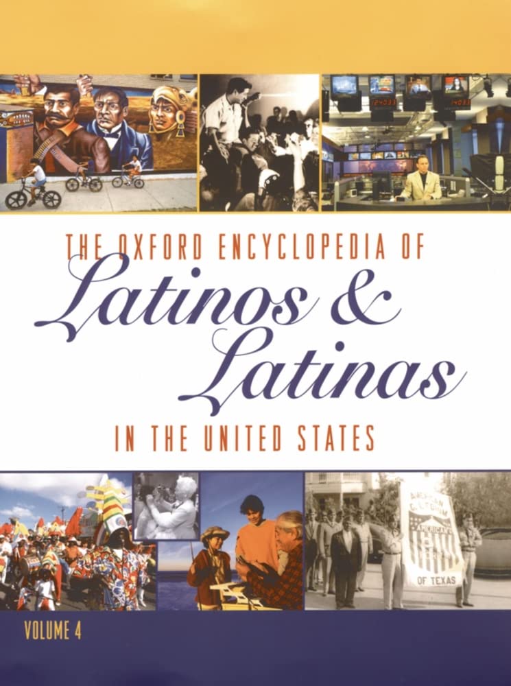 The Oxford Encyclopedia Of Latinos & Latinas In The United States 4 vol. set,Used