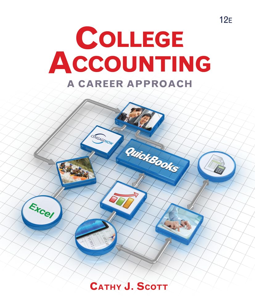 College Accounting: A Career Approach,Used