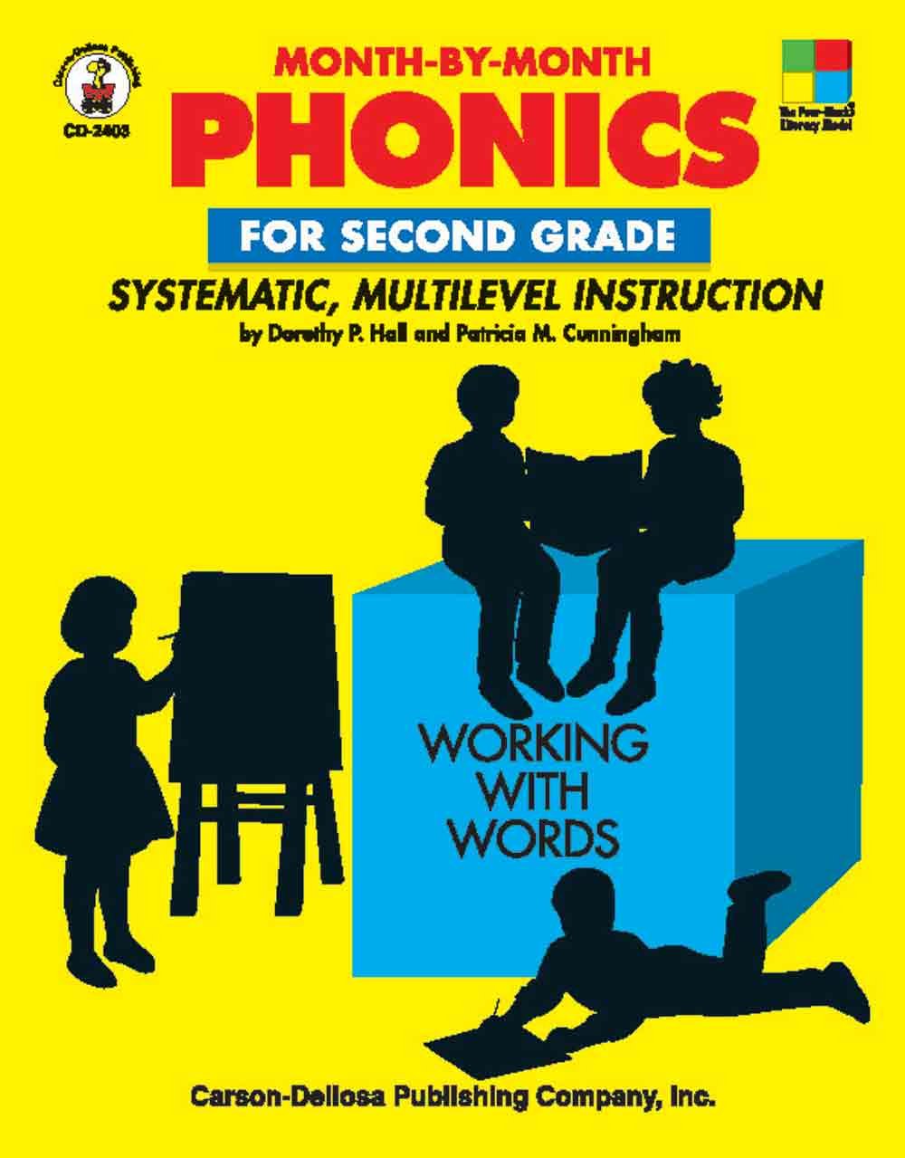 MonthbyMonth Phonics for Second Grade: Systematic, Multilevel Instruction for Second Grade,Used