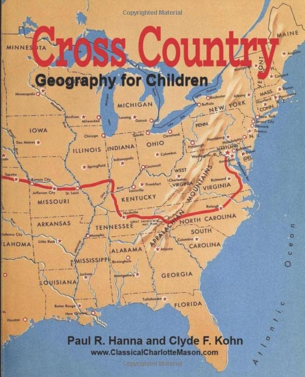 Cross Country: Geography for Children, Color Edition,Used