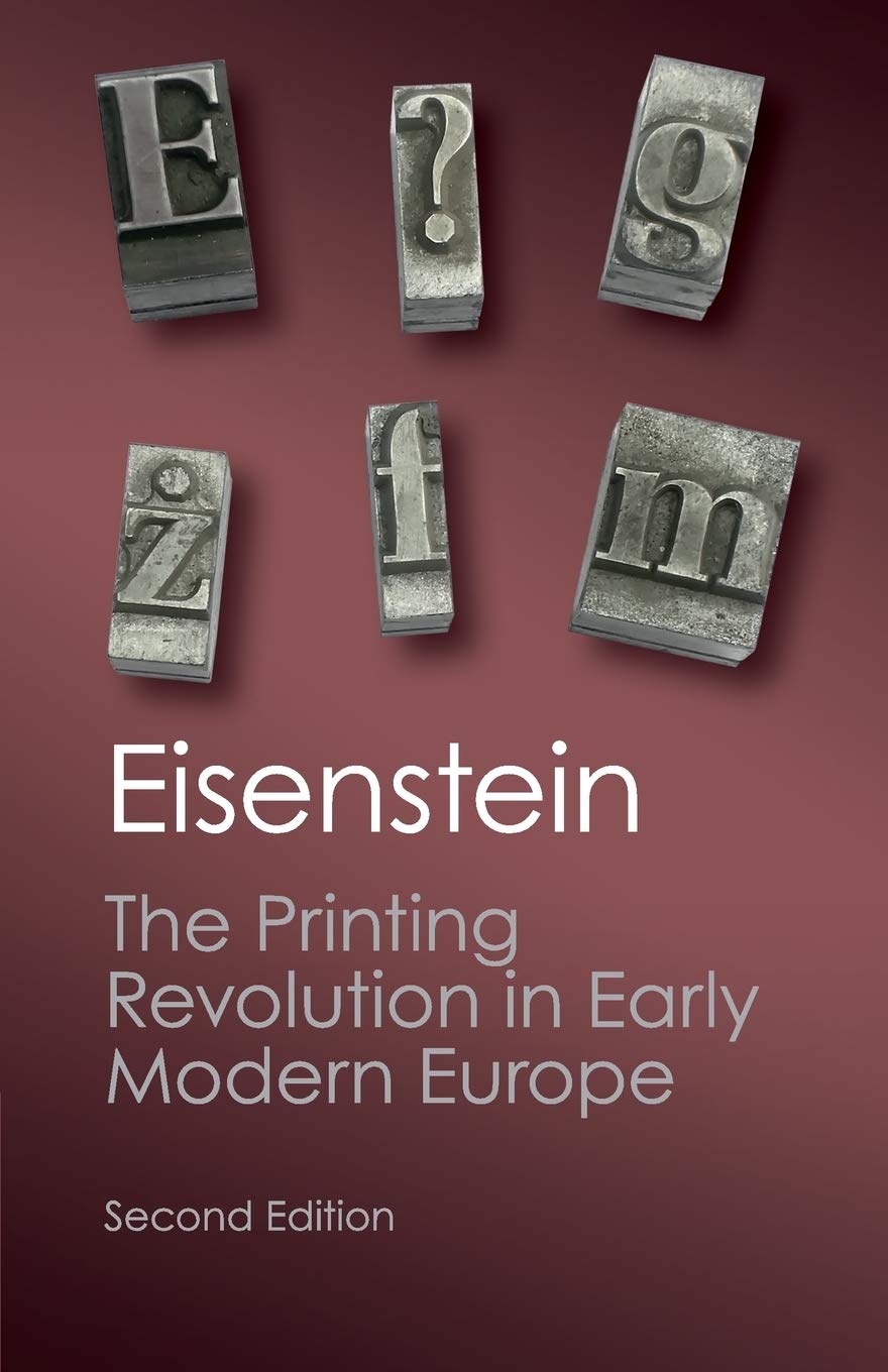 The Printing Revolution in Early Modern Europe (Canto Classics),Used