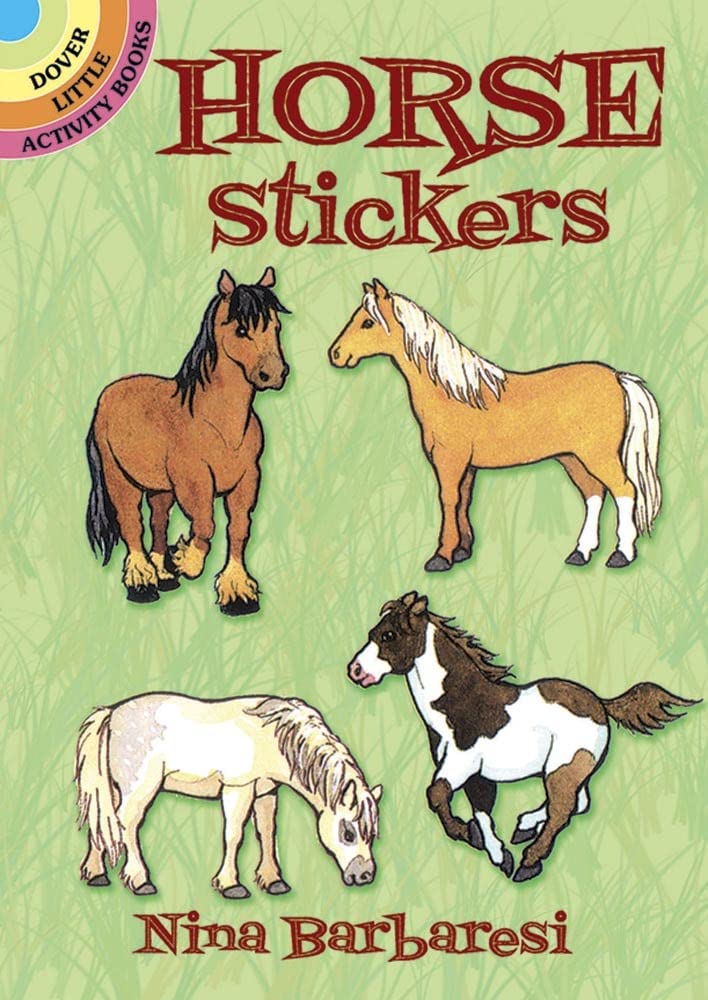 Horse Stickers (Dover Little Activity Books: Animals),Used
