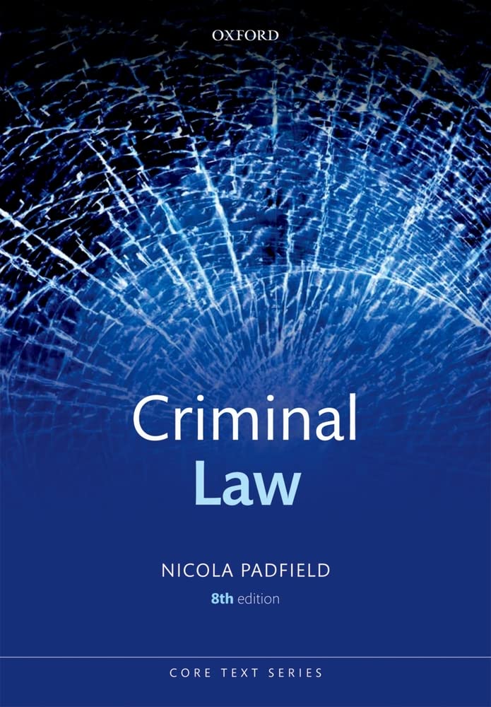 Criminal Law (Core Text),Used