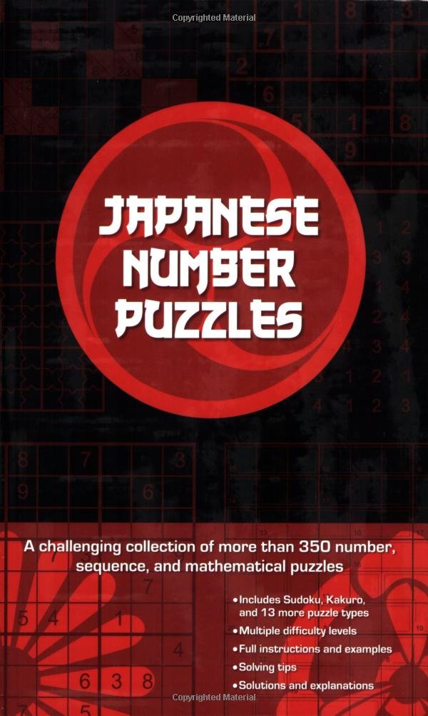 Japanese Number Puzzles,Used