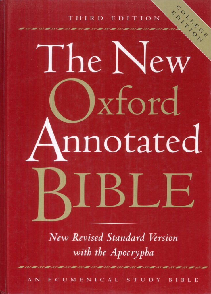 The New Oxford Annotated Bible, New Revised Standard Version with the Apocrypha, Third Edition (Hardcover College Edition 9720A),Used