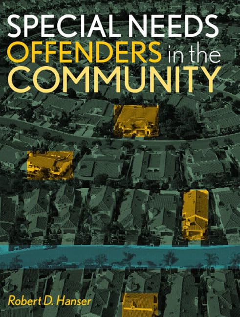 Special Needs Offenders in the Community,Used