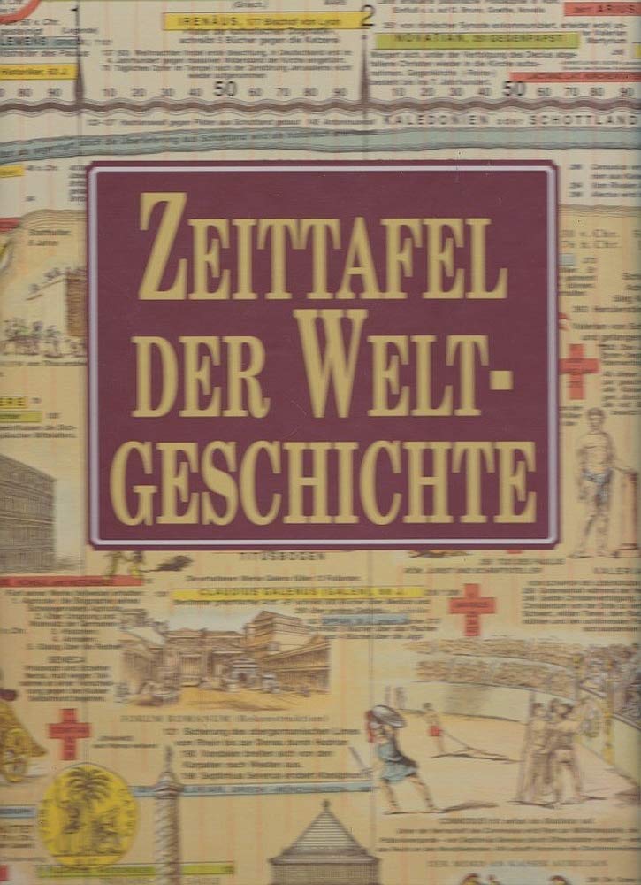 Timechart History of the World / Zeittafel der Weltgeschichte,Used