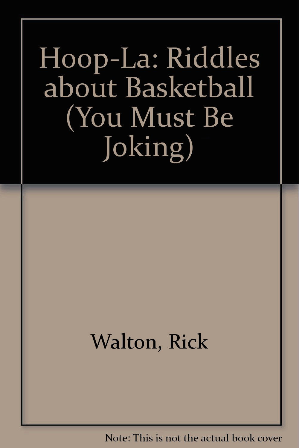 HoopLA: Riddles About Basketball (You Must Be Joking),Used