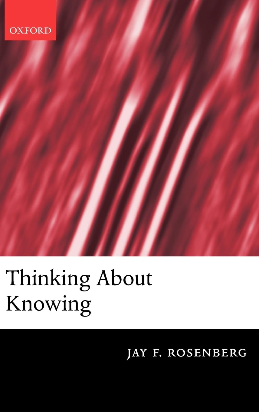 Thinking about Knowing,New