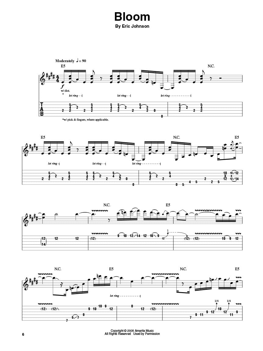 Eric Johnson Guitar PlayAlong Volume 118 Book/Online Audio (Hal Leonard Guitar PlayAlong),Used