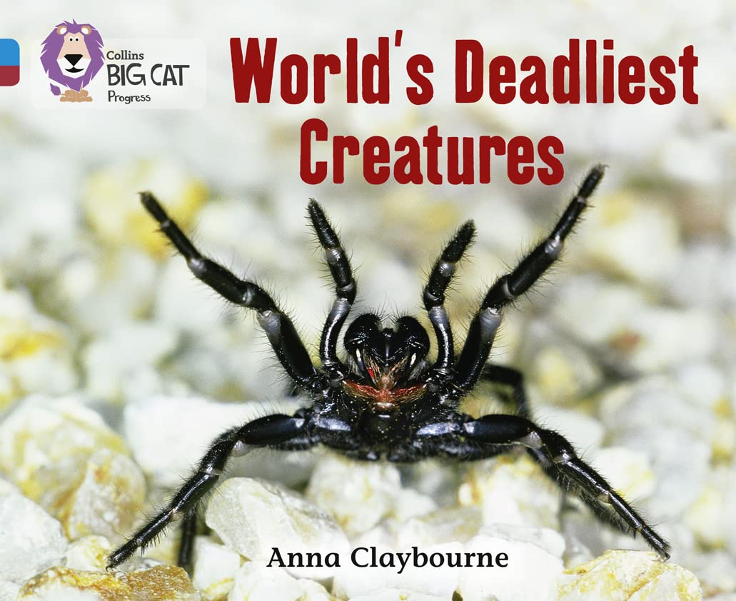 Worlds Deadliest Creatures: Band 04 Blue/Band 14 Ruby (Collins Big Cat Progress),Used