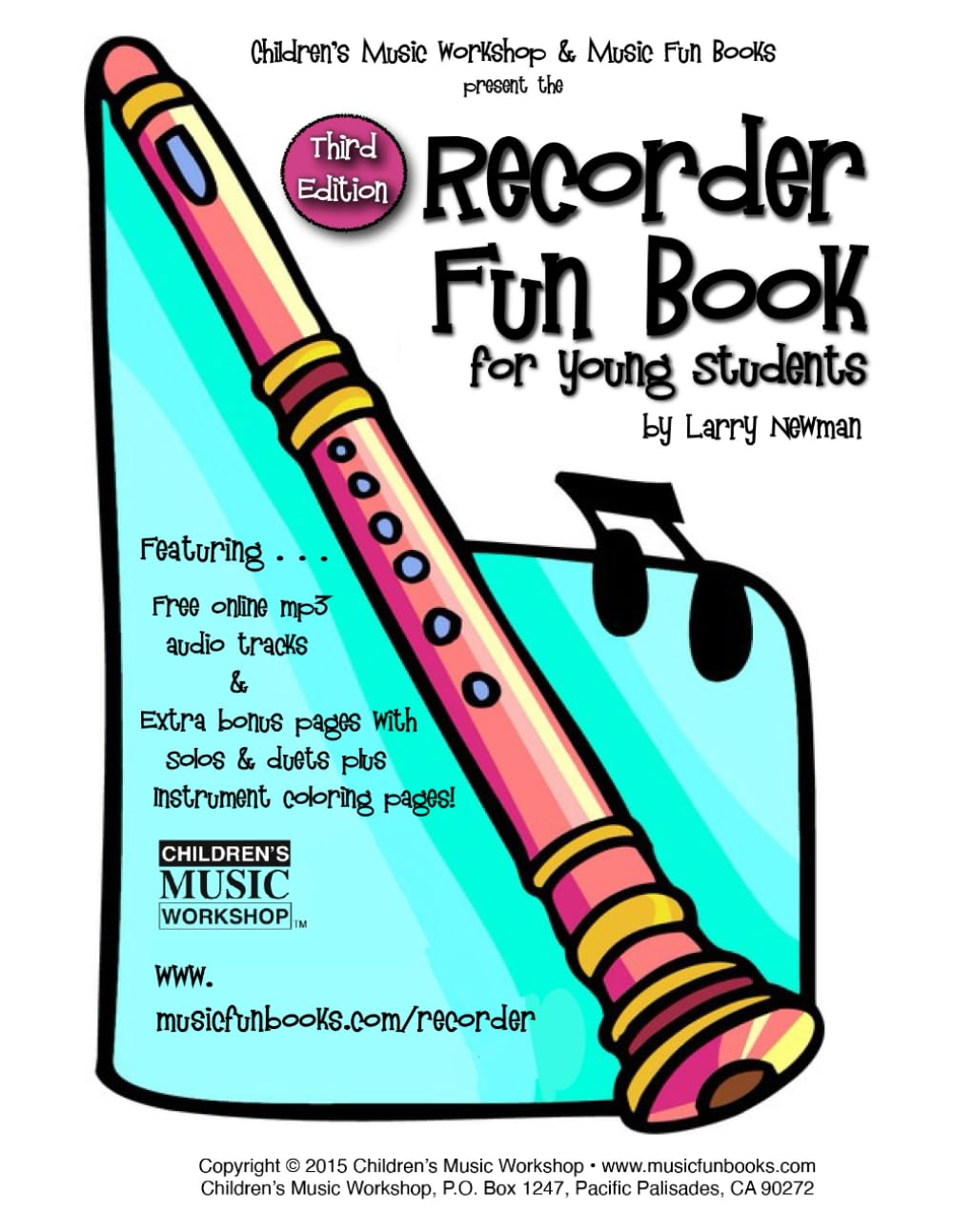 The Recorder Fun Book: for Young Students (Recorder Fun Book Series),New
