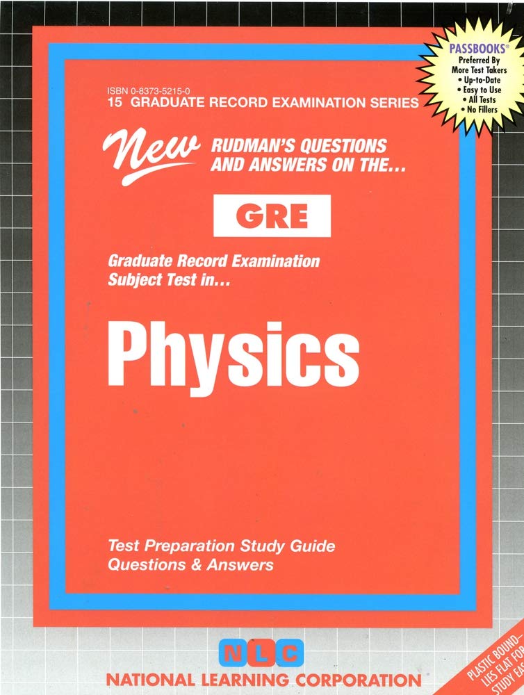 PHYSICS (Graduate Record Examination Series) (Passbooks) (GRADUATE RECORD EXAMINATION SERIES (GRE)),Used