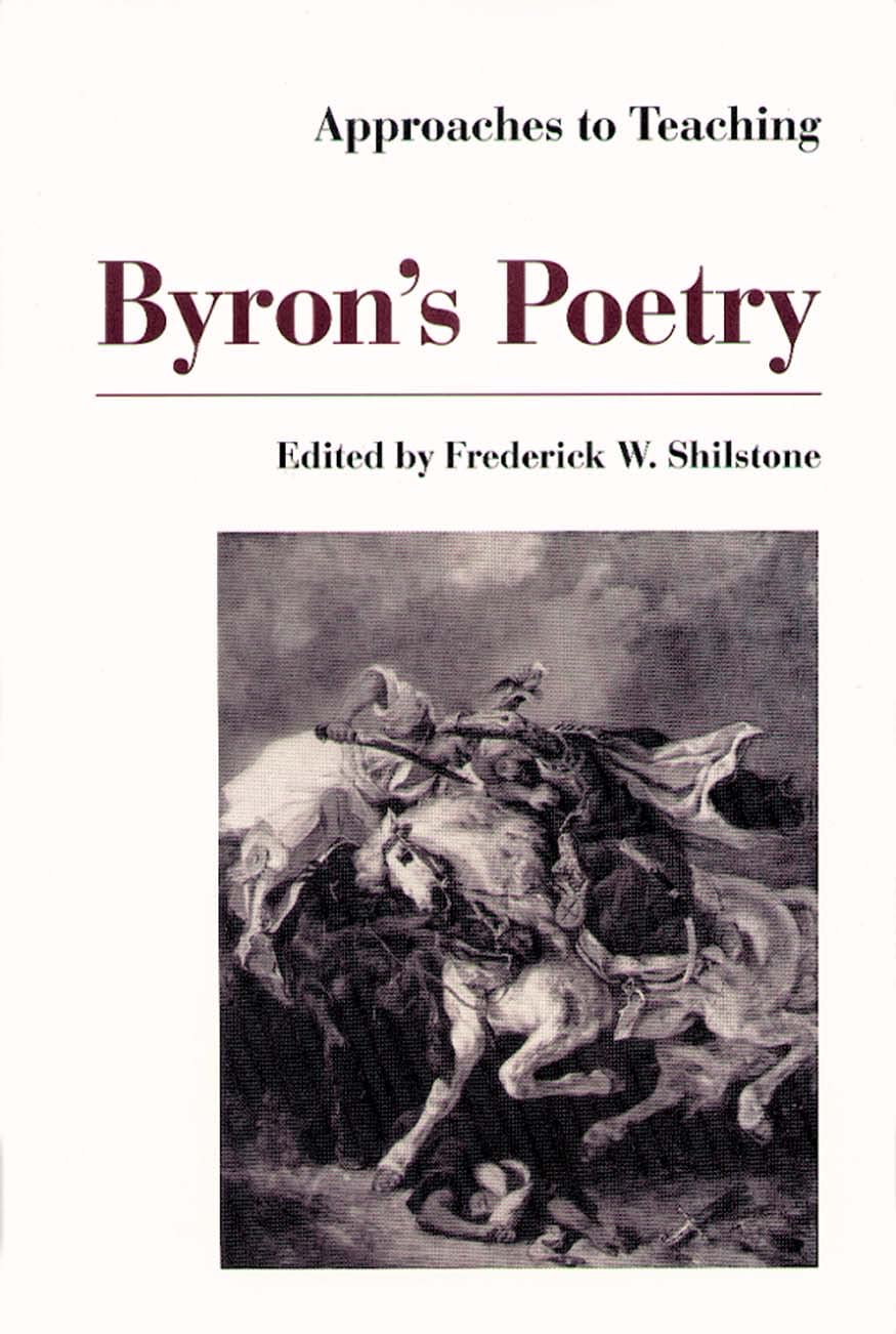Approaches to Teaching Byron's Poetry (Approaches to Teaching World Literature),Used