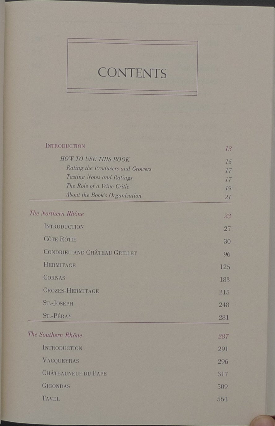 Wines of the Rhone Valley: Revised and Expanded Edition,New