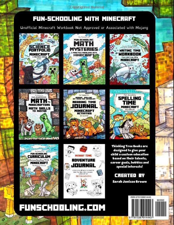 Do It Yourself Curriculum FunSchooling with Minecraft: 400 Homeschooling Lessons,Used