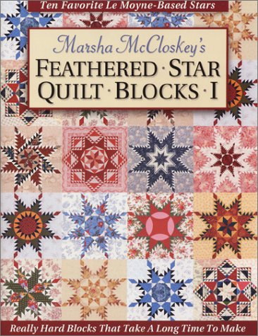 Feathered Star Quilt Blocks I,Used