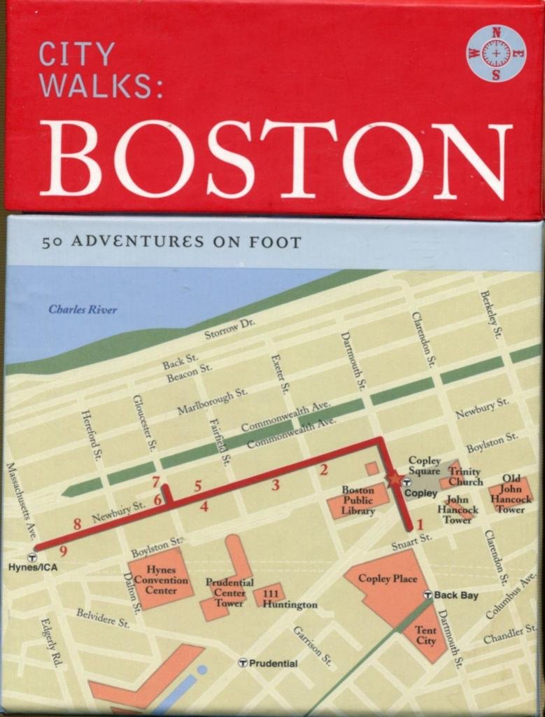 City Walks: Boston: 50 Adventures On Foot,Used