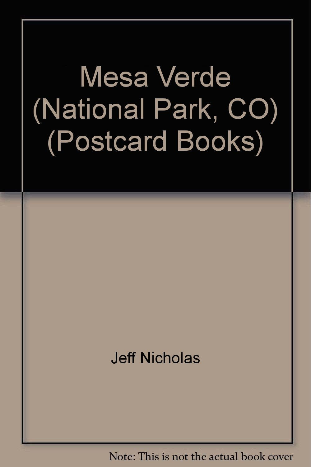 Mesa Verde (National Park, CO) (Postcard Books),Used