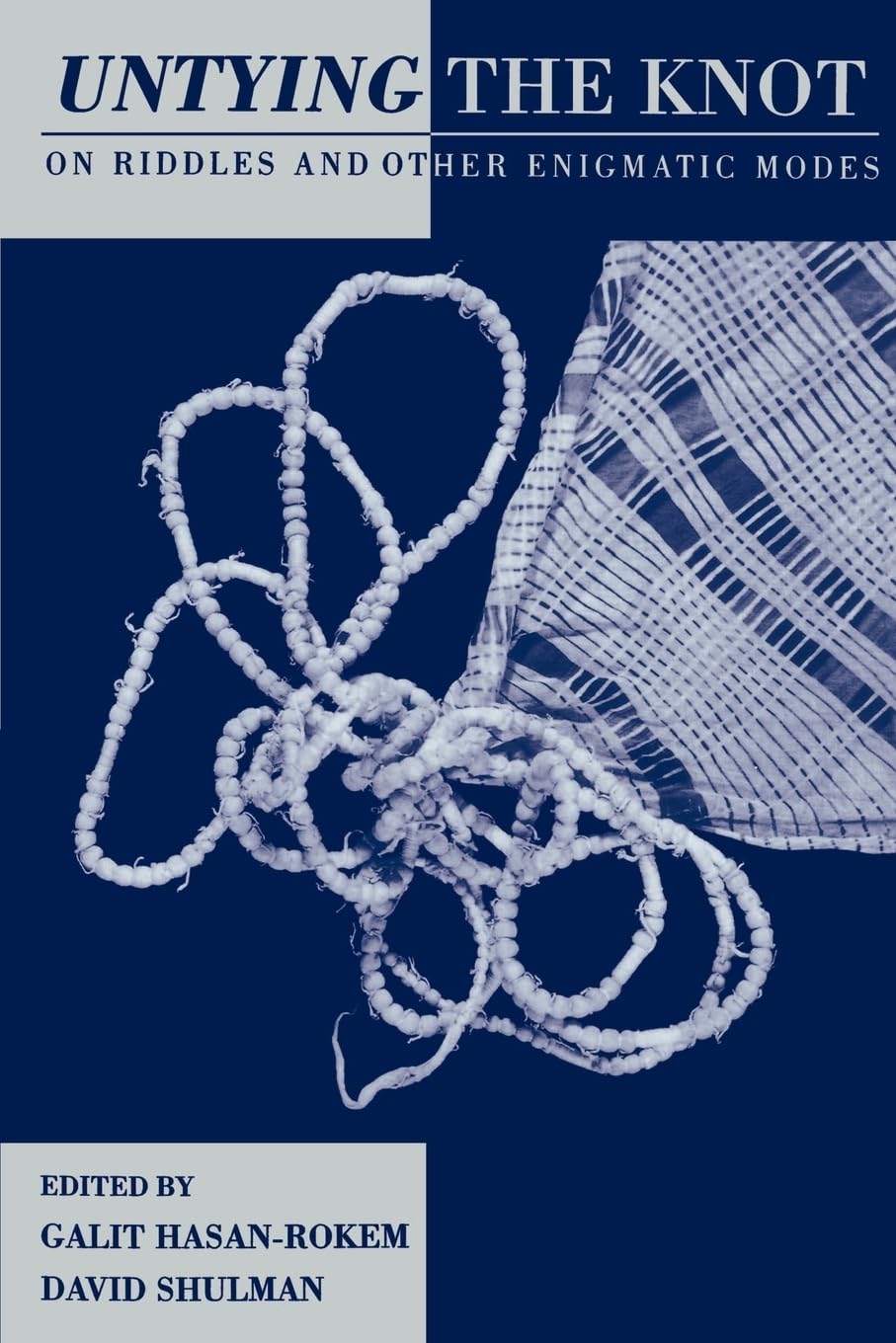 Untying The Knot: On Riddles And Other Enigmatic Modes