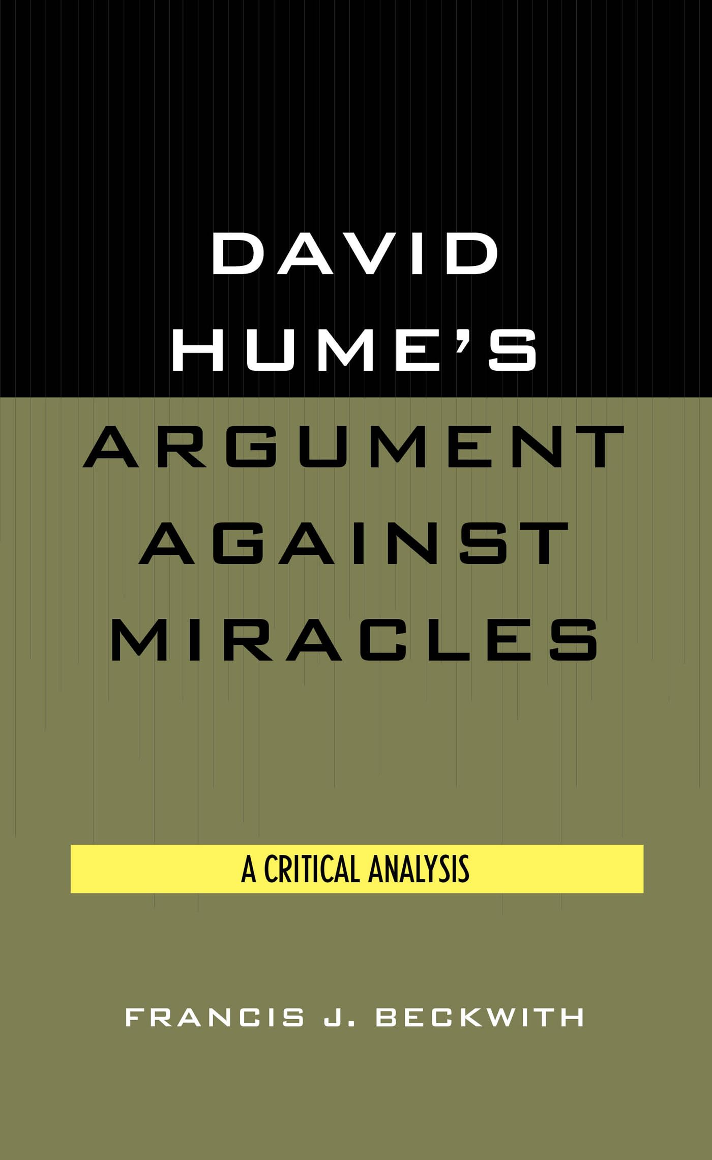 David Hume'S Argument Against Miracles,Used