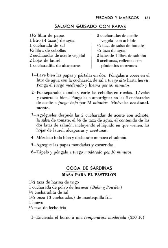 Cocina criolla,New
