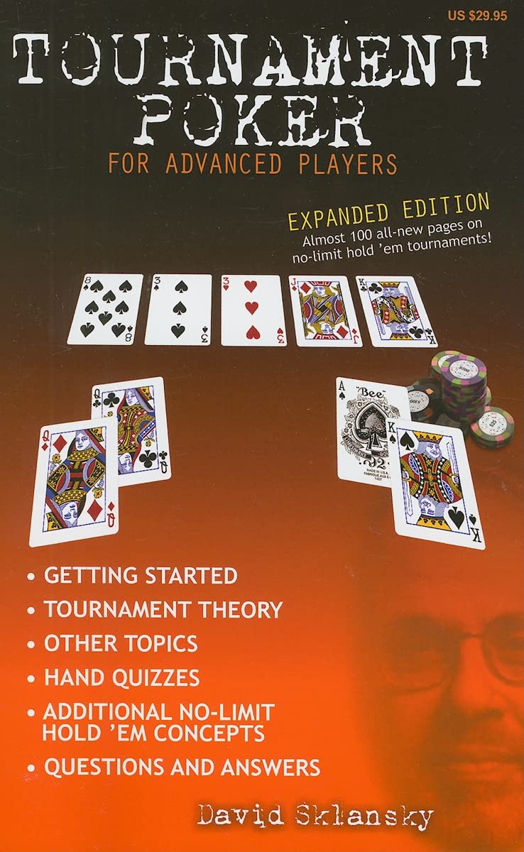 Tournament Poker for Advanced Players: Expanded Edition (For Advanced Players Series),New