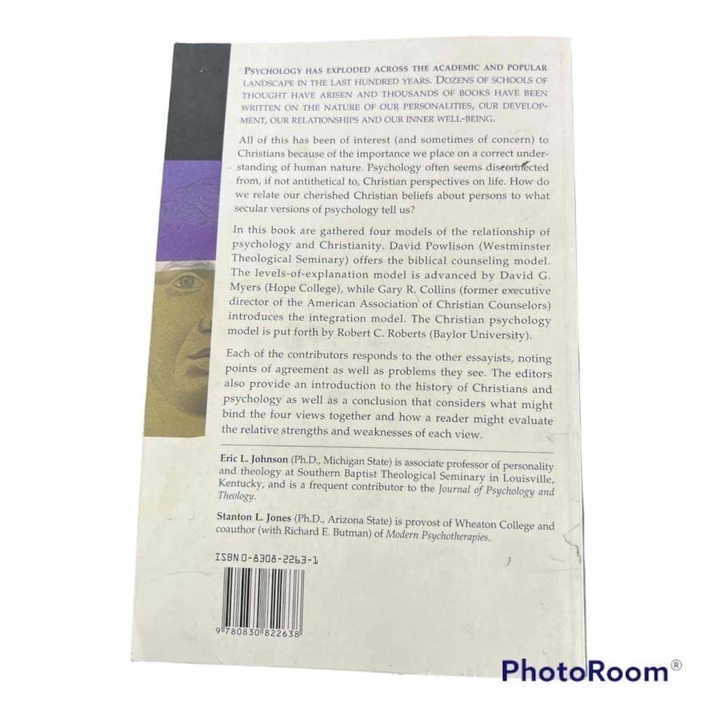 Psychology & Christianity : Four Views,Used