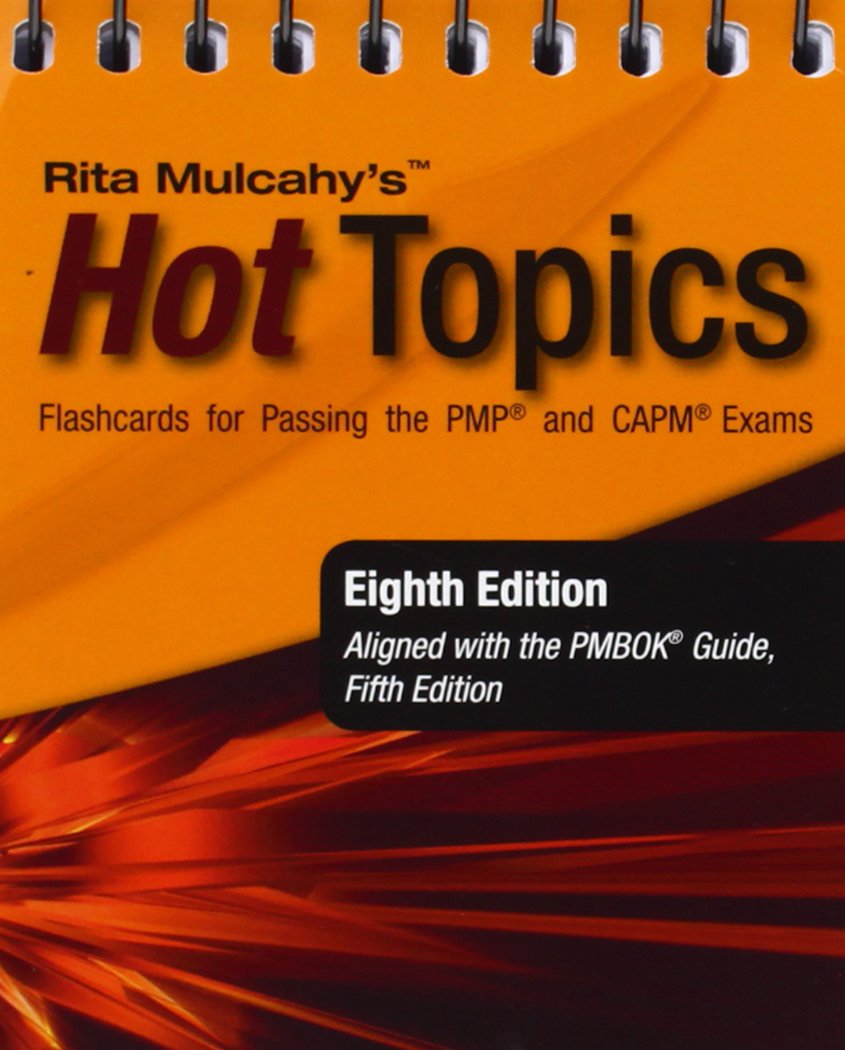 Rita Mulcahy's Hot Topics Flashcards for Passing the PMP and CAPM Exams,Used
