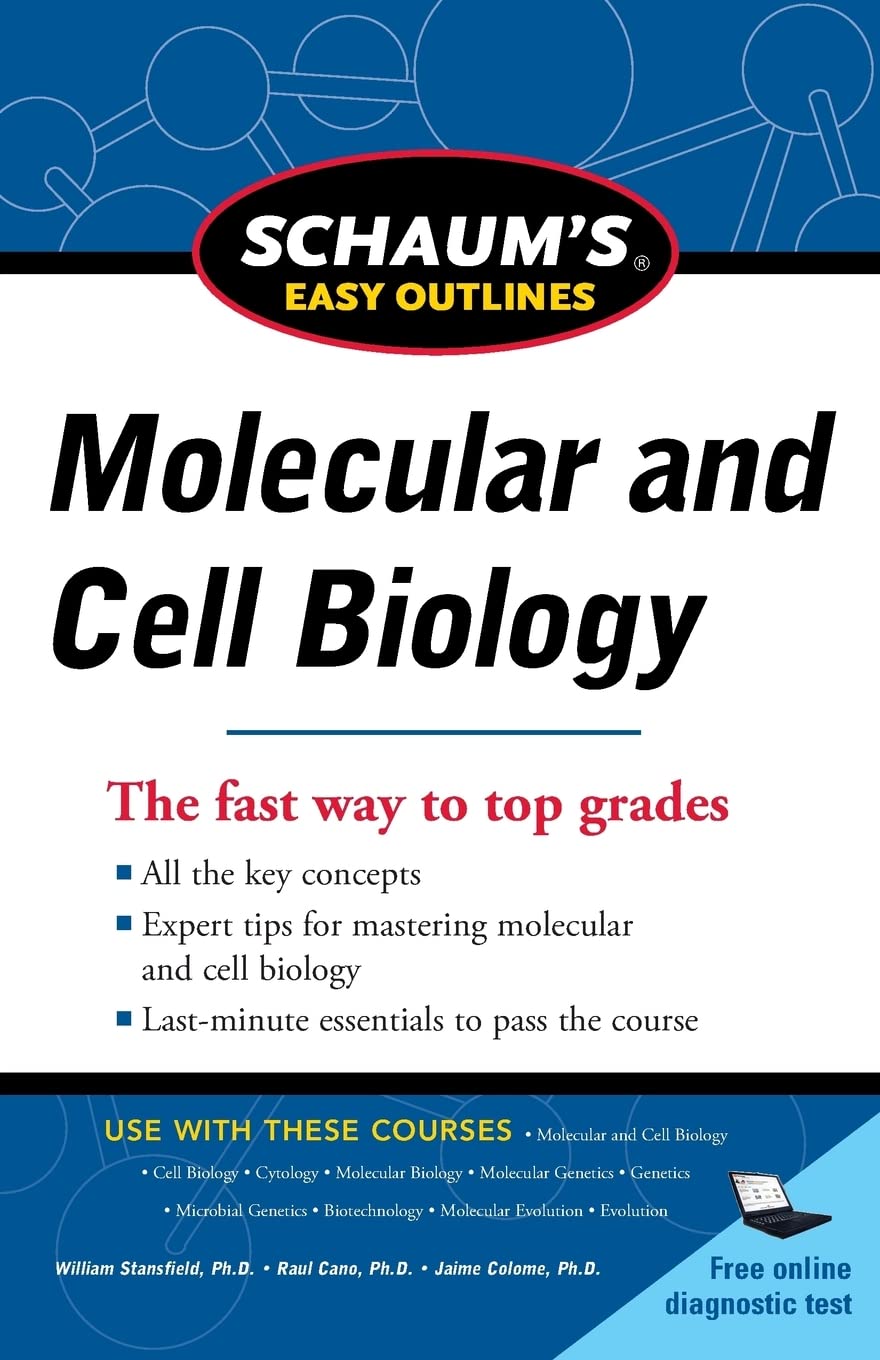 Schaum's Easy Outline Molecular and Cell Biology, Revised Edition (Schaum's Easy Outlines, 0),New
