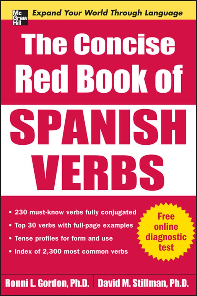 The Concise Red Book of Spanish Verbs (Big Book Series),Used