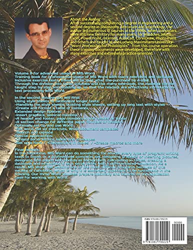 Microsoft Word 2019 Second Volume  Training book with Exercises (Microsoft Word 2019  Training books with Exercises in three V,Used