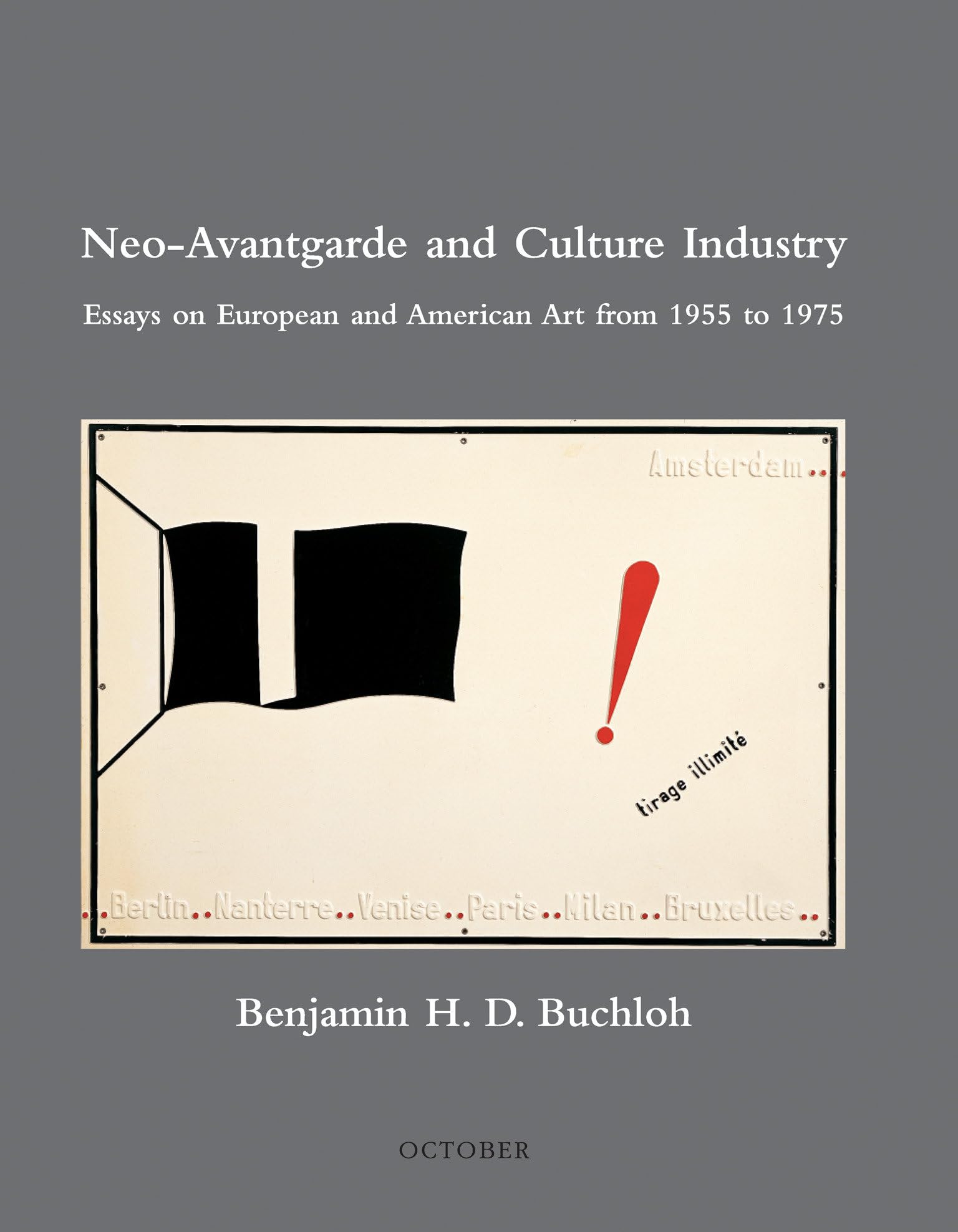 Neoavantgarde And Culture Industry: Essays On European And American Art From 1955 To 1975 (October Books),Used
