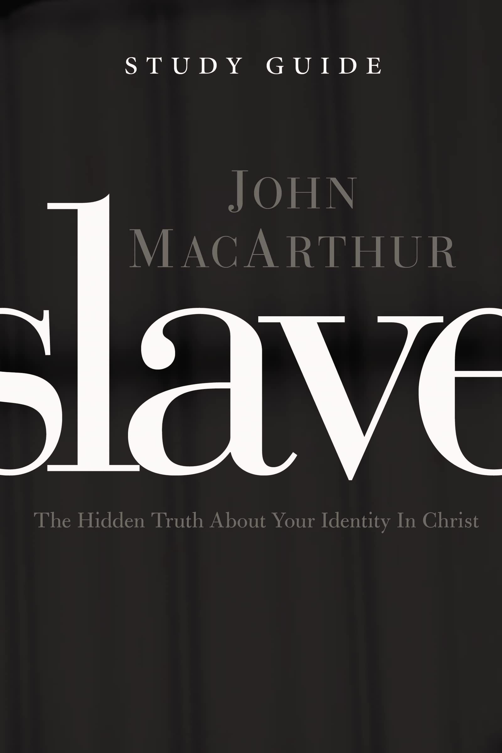 Slave the Study Guide: The Hidden Truth About Your Identity in Christ,Used