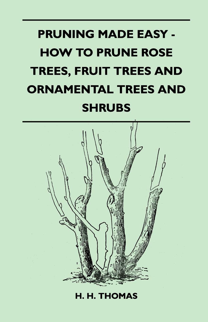 Pruning Made Easy How To Prune Rose Trees, Fruit Trees And Ornamental Trees And Shrubs,Used