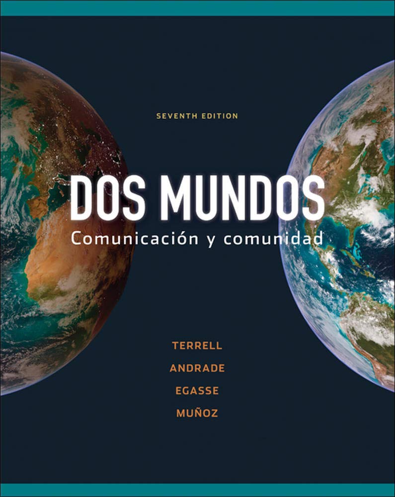 Workbook/Lab Manual Part A to accompany Dos mundos (Cuaderno De Actividades),Used
