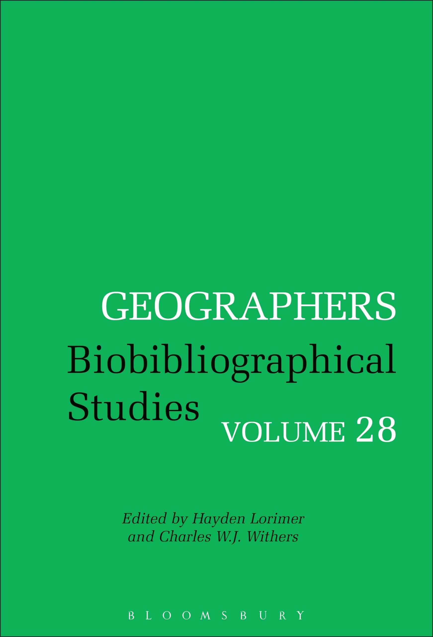 Geographers Volume 28: Biobibliographical Studies, Volume 28,Used