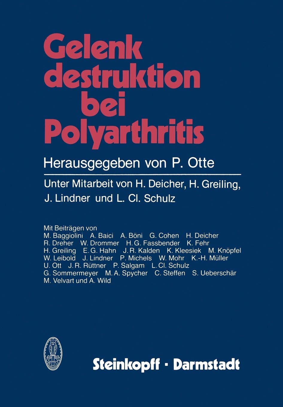 Gelenkdestruktion bei Polyarthritis (Rheumatologische Grundlagenforschung) (German Edition),Used