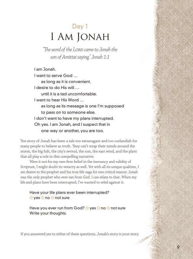 Jonah: Navigating a Life Interrupted (Bible Study Book),Used