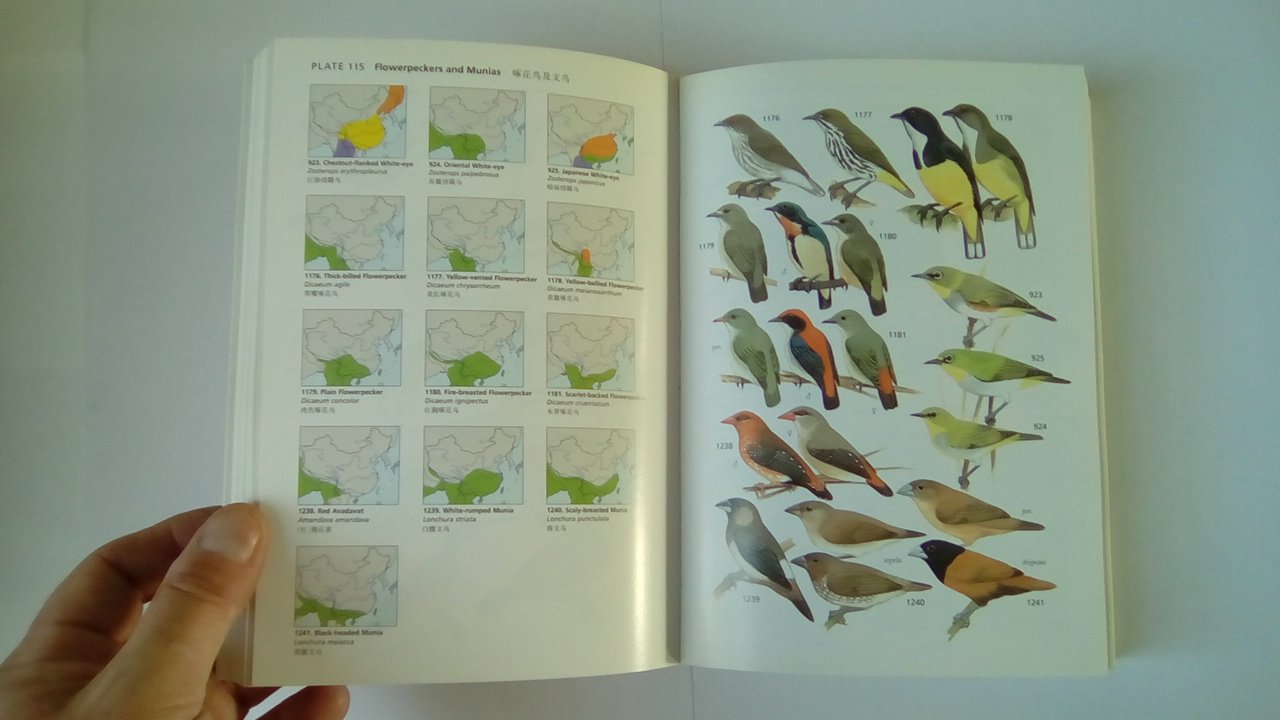 A Field Guide To The Birds Of China,Used
