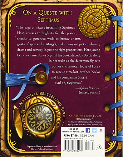 Septimus Heap, Book Four: Queste (Septimus Heap, 4),New