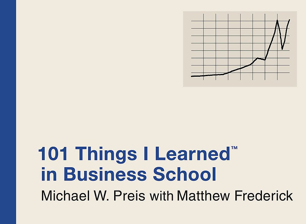 101 Things I Learned in Business School,Used