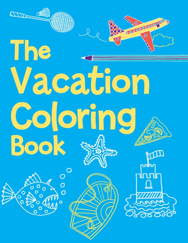 The Vacation Coloring Book,Used