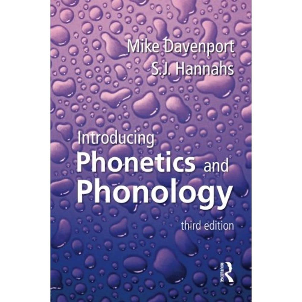 Introducing Phonetics and Phonology,Used