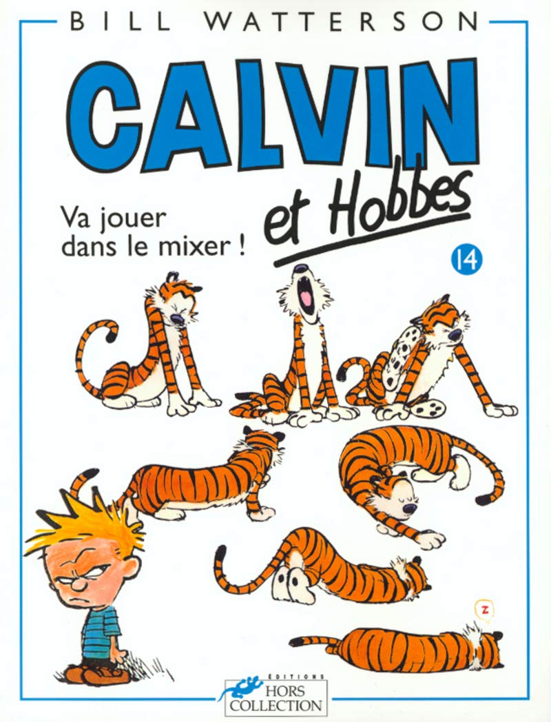 Va Jouer Dans Le Mixer (Calvin And Hobbes) (English And French Edition),Used