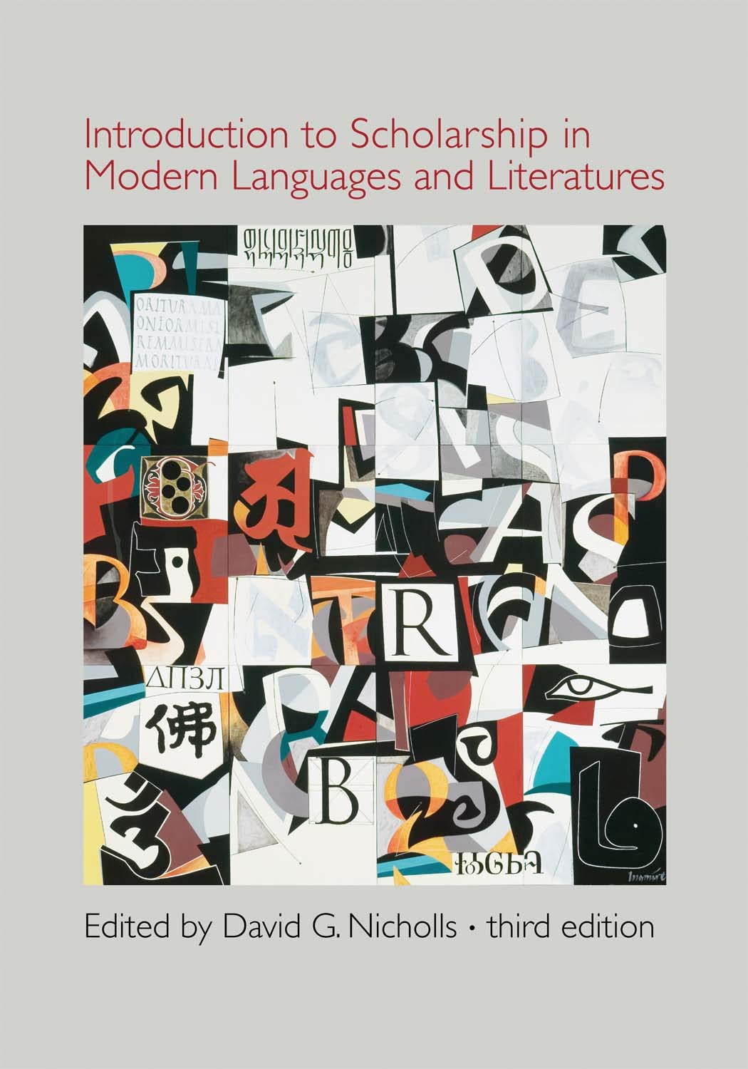 Introduction To Scholarship In Modern Languages And Literatures